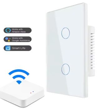 Interruptor Inteligente Wifi 2 Gang